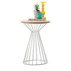 VENTITAS HOME - Mesa Auxiliar Minimalista Karen Rovere