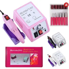GENERICO - Pulidor de uñas eléctrico profesional fina mercedes 2000