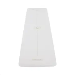 ULTIMATE FITNESS - Mat de Yoga Premium PU Natural Rubber 5 mm Blanco