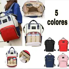 GENERICO - Pañalera Mochila Maternidad Impermeable color al zar