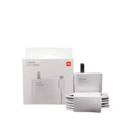 XIAOMI - Cargador 33W USB a Tipo C Carga Rapida - Original