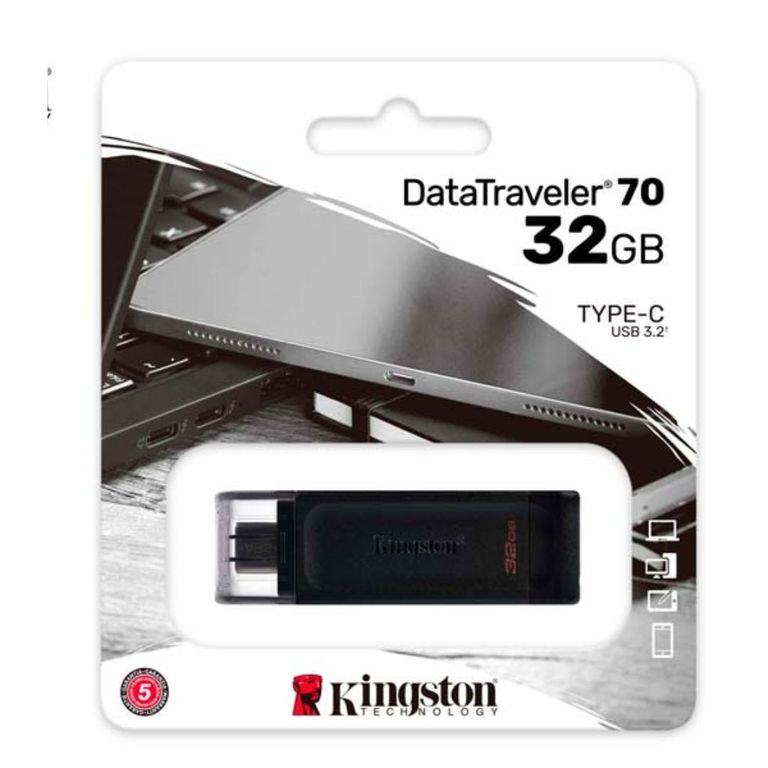 MEMORIA USB-C 3.2 32GB DATATRAVELER 70 (DT70/32GB)