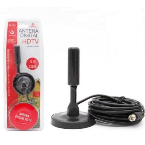 ANTENA DIGITAL HDTV B108 PARA CANALES NACIONALES EN HD