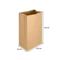 OEM - Bolsa Papel Kraft Nro. 2 x 100 Unidades