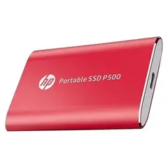 HP - Disco SSD P500 500GB Externo Rojo USB 3.1 7PD53AA#ABC