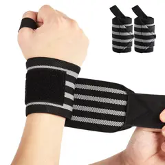 XTREME SPORT - Muñequeras de Potencia Wraps Vendas de Levantamiento