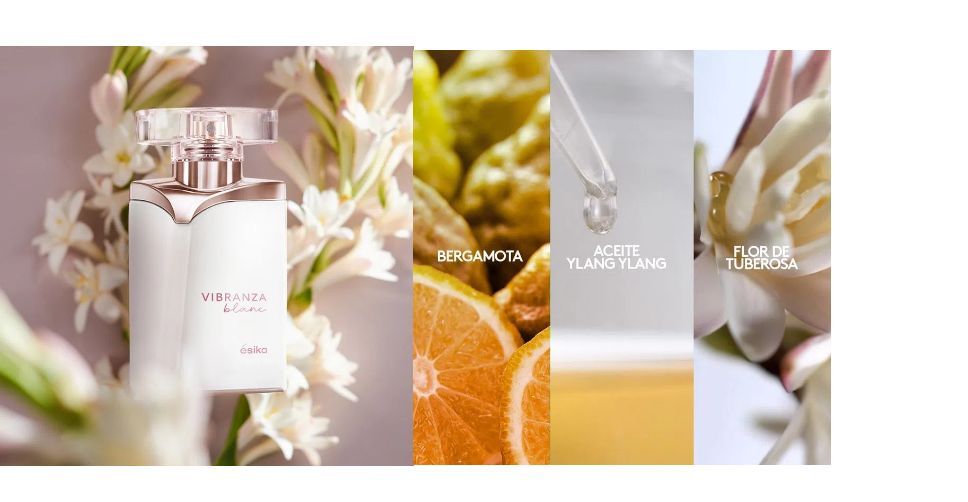 Perfume vibranza Blanc de femenino - 45 ml