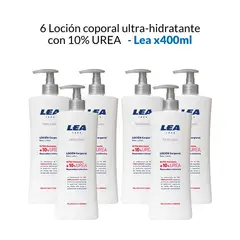 GENERICO - 6 Loción corporal ultra-hidratante con 10% UREA - Lea x400ml