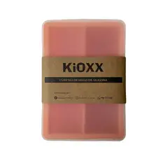 KIOXX - Cubeta de hielo de silicona 6 cavidades Naranja