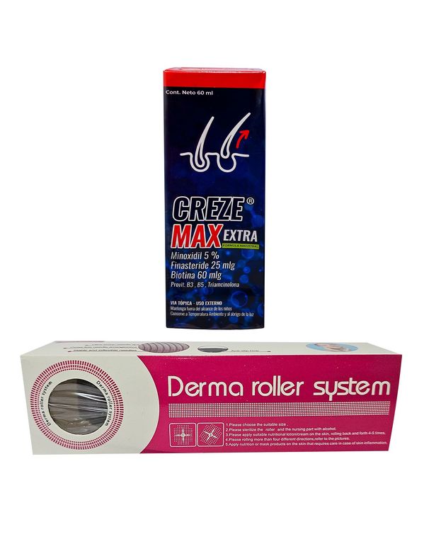 Creze Max Extra y Derma Roller