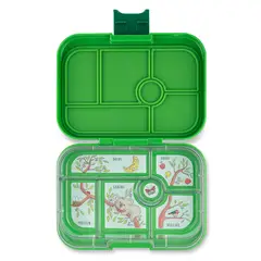 YUMBOX - LONCHERA ORIGINAL - 6 DIVISIONES - Bamboo Green jngl