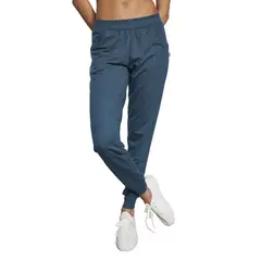 RISING DRAGON - Pantalon Zen 2 Jogger Mujer - Petroleo - Verde