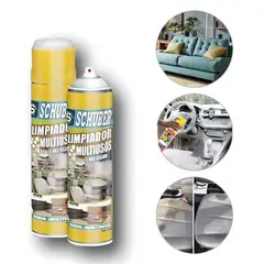 GENERICO - Limpiador Multiusos Muebles Tapices Alfombras 650ml Espuma Cuero