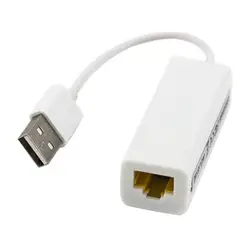 OEM - Adaptador USB 2.0 a Rj45 LAN Ethernet 10/100 Mbps