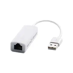 OEM - Adaptador USB 2.0 a Rj45 LAN Ethernet 10/100 Mbps