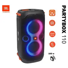 JBL - Parlante Bluetooth PartyBox 110 160W Portatil IPX4 Recargable