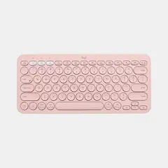 LOGITECH - TECLADO MULTIDEVICE K380 BLUETOOTH ROSE SPANISH