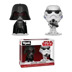 FUNKO - Vynl Darth Vader y Stormtrooper 2pk Star Wars