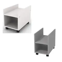 AMUEBLE - Soporte cpu Repisa para estabilizador BLANCO