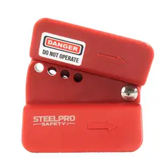 STEELPRO - BLOQUEO DE VÁLVULA MARIPOSA AJUSTABLE 15°- 36°