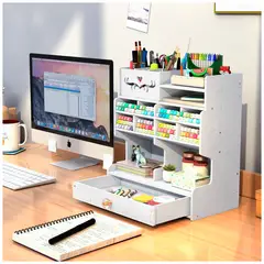 KELLER - Organizador Multiusos Porta Lápices Plumones Libros J29