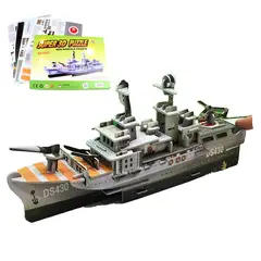 GENERICO - Rompecabezas 3D de Cartón FRAGATA HMS NORFOLK