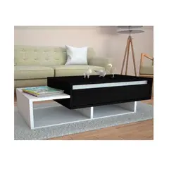 AMUEBLE - Mesa de centro * celina * negro MELAMINA 18MM