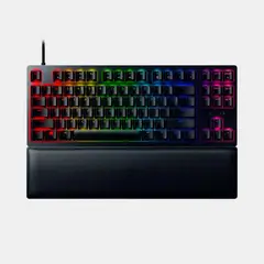 RAZER - TECLADO HUNTSMAN V2 TENKEYLESS OPTICAL PURPLE SWITCH RGB