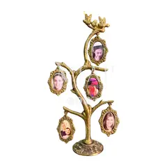 MFAP BRONCERIA Y ANTIGUEDADES - Porta retrato en bronce para 5 fotos