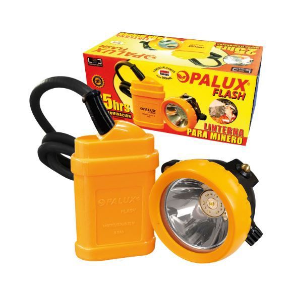 Linterna para Minero Portátil Recargable LED KJ35LM