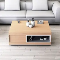 AMUEBLE - Mesa de centro * TILDA * NORDICO MELAMINA 18MM