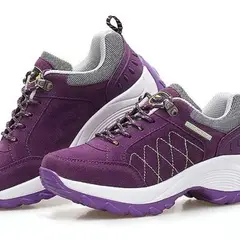 BLWOENS - Zapatilla de moda para mujer Antideslizante - Púrpura.