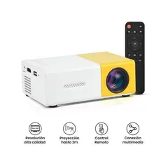 GENERICO - Mini Proyector Portatil Multimedia