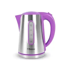 BOSSKO - Hervidor Eléctrico de 2 Litros Morado BK-208H