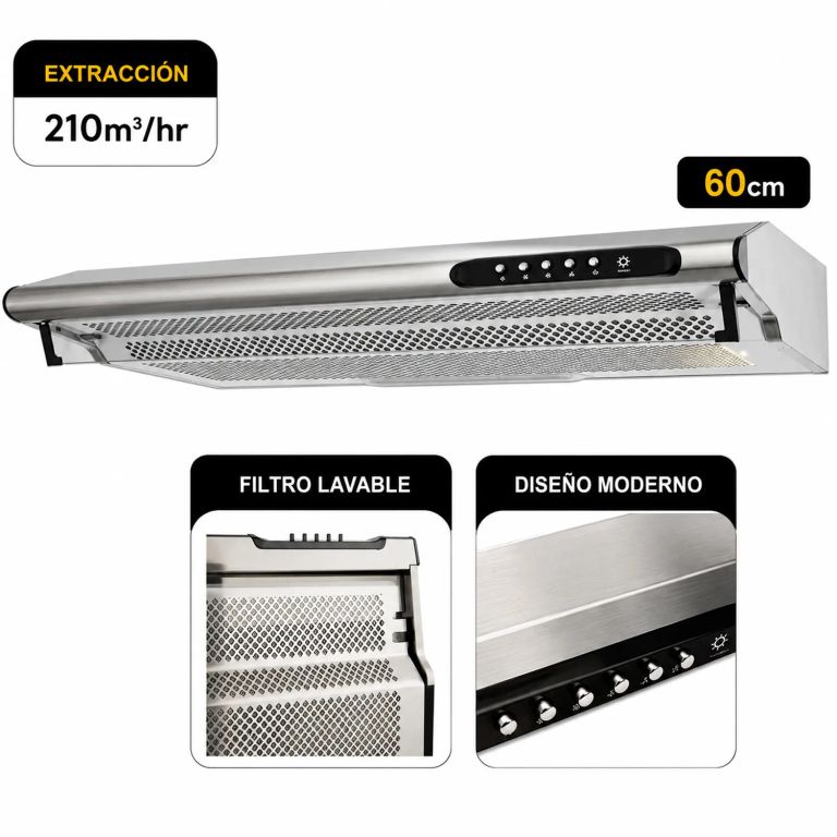 Campana Extractora 3 Vel cei-602crp