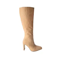 SAPATU - BOTAS ALTAS MUJER GENESIS CROCO BEIGE