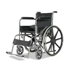 GENERICO - Silla De Ruedas STANDAR de ALUMINIO DELUXE