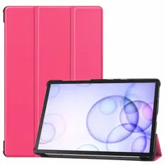 GENERICO - Funda Bookcover mas Mica de Vidrio para Tablet Xiaomi Pad 6 Fucsia