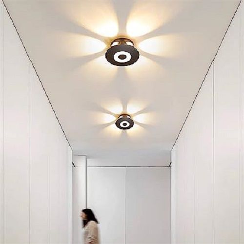 Pack 2 Lamparas de pared Aplique Led flor 6w Luz Cálida