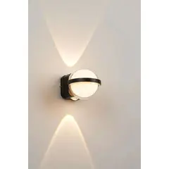 GENERICO - Lampara de pared Aplique modelo Júpiter 12 w Luz Calida