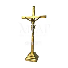 MFAP BRONCERIA Y ANTIGUEDADES - Crucifijo de bronce 30 cm de alto