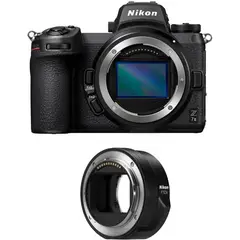 NIKON - Cámara sin espejo Z7 II con kit adaptador FTZ