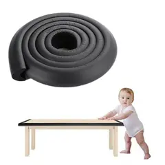 GENERICO - Protector de Bordes Negro esquinas antigolpes seguridad bebe