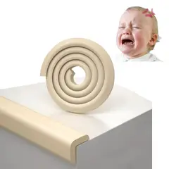 GENERICO - Protector de Bordes Crema esquinas antigolpes seguridad bebe