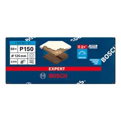 BOSCH - Lija Excentrica 5" Grano 150 50 Und Expert 2608.901.120-000