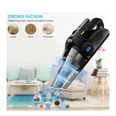 GENERICO - Aspiradora Portátil de Mano 4 en 1 Para Coche