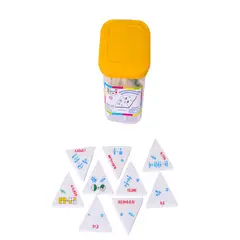 JENSA TOYS - Rompecabezas Triangulares 24 Pzas