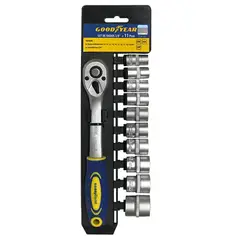 GOODYEAR - Juego De Dados Milimetrico 11 Pzs 3/8 Gy-sk-5002