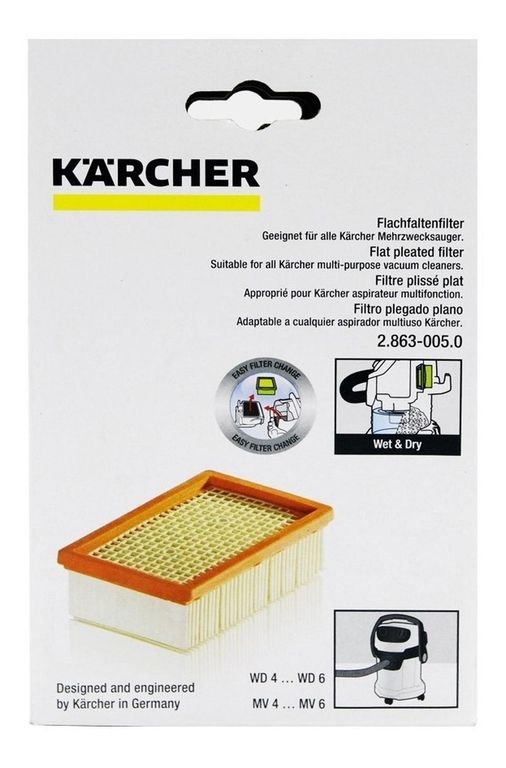 Filtro para aspiradora wd4 premiun