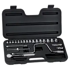 STANLEY - Juego de dados m3/8" 23 pzs. (6-22mm) 86-209